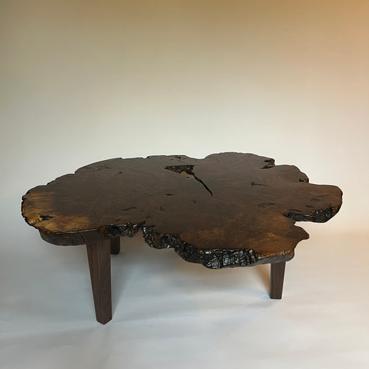 Walnut Burl Coffee Table