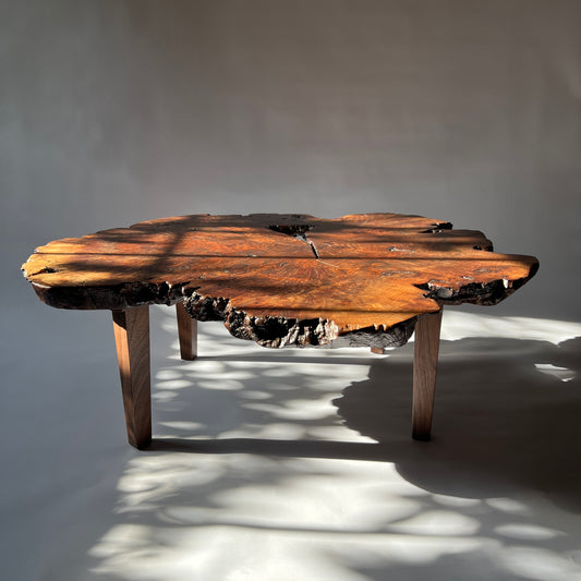 Walnut Burl Coffee Table