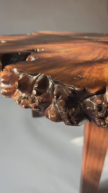 Walnut Burl Coffee Table
